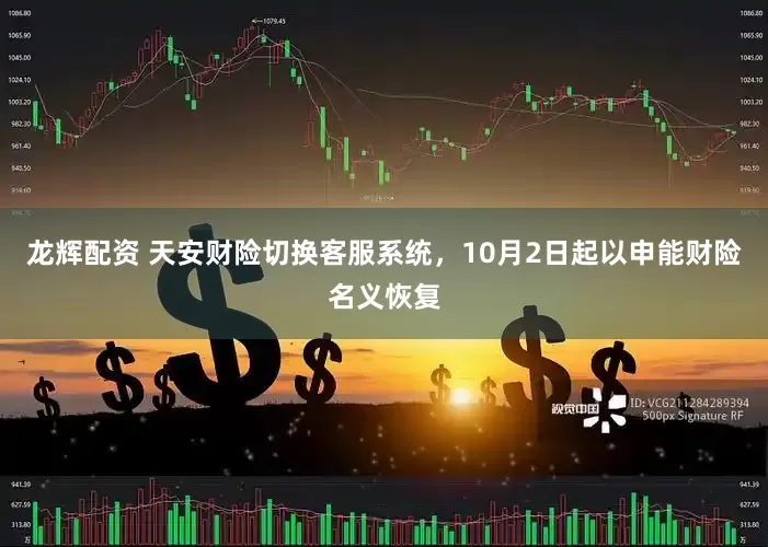 龙辉配资 天安财险切换客服系统，10月2日起以申能财险名义恢复